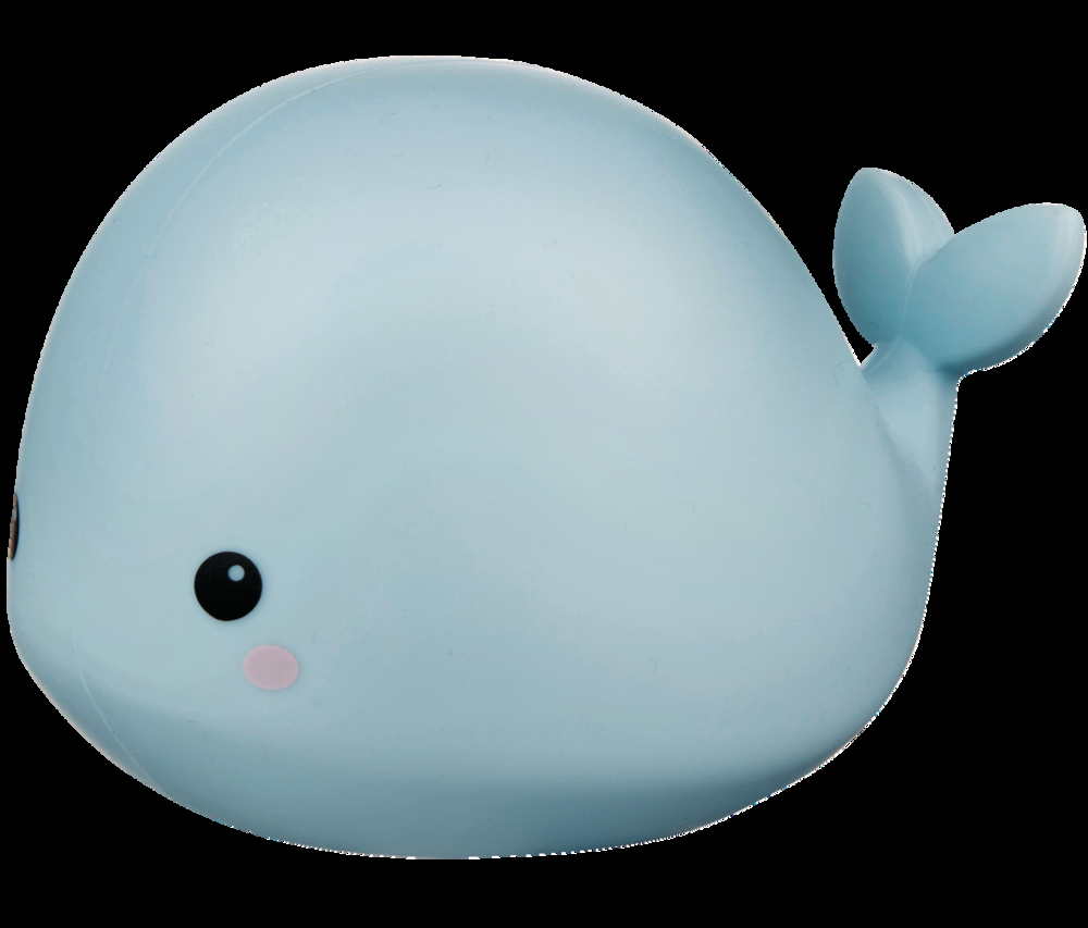 Globe Electric LED Colour-Changing Whale Rechargeable Night Light,