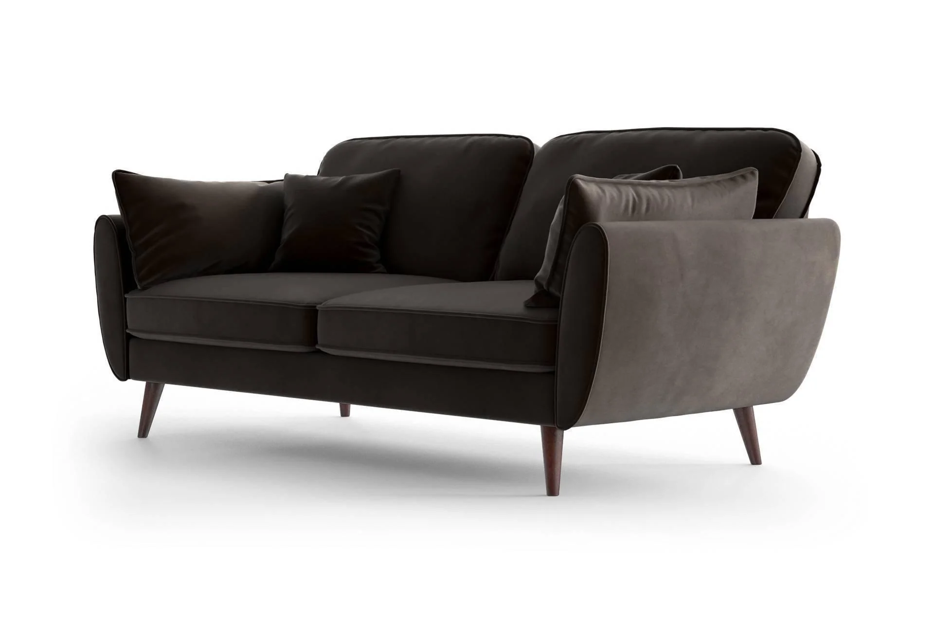 3-zitsbank Zara velvet