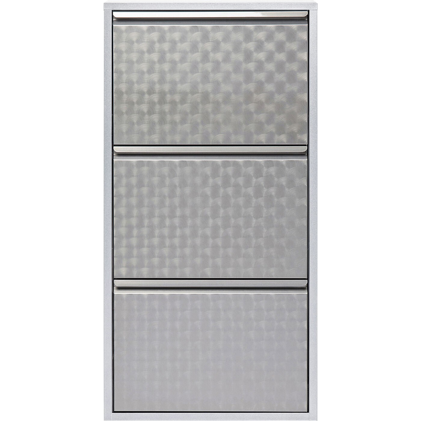 Kare Design Schoenenkast Caruso - alu - 3 laden