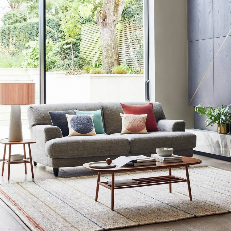 Habitat Cornelia Side Table - Walnut