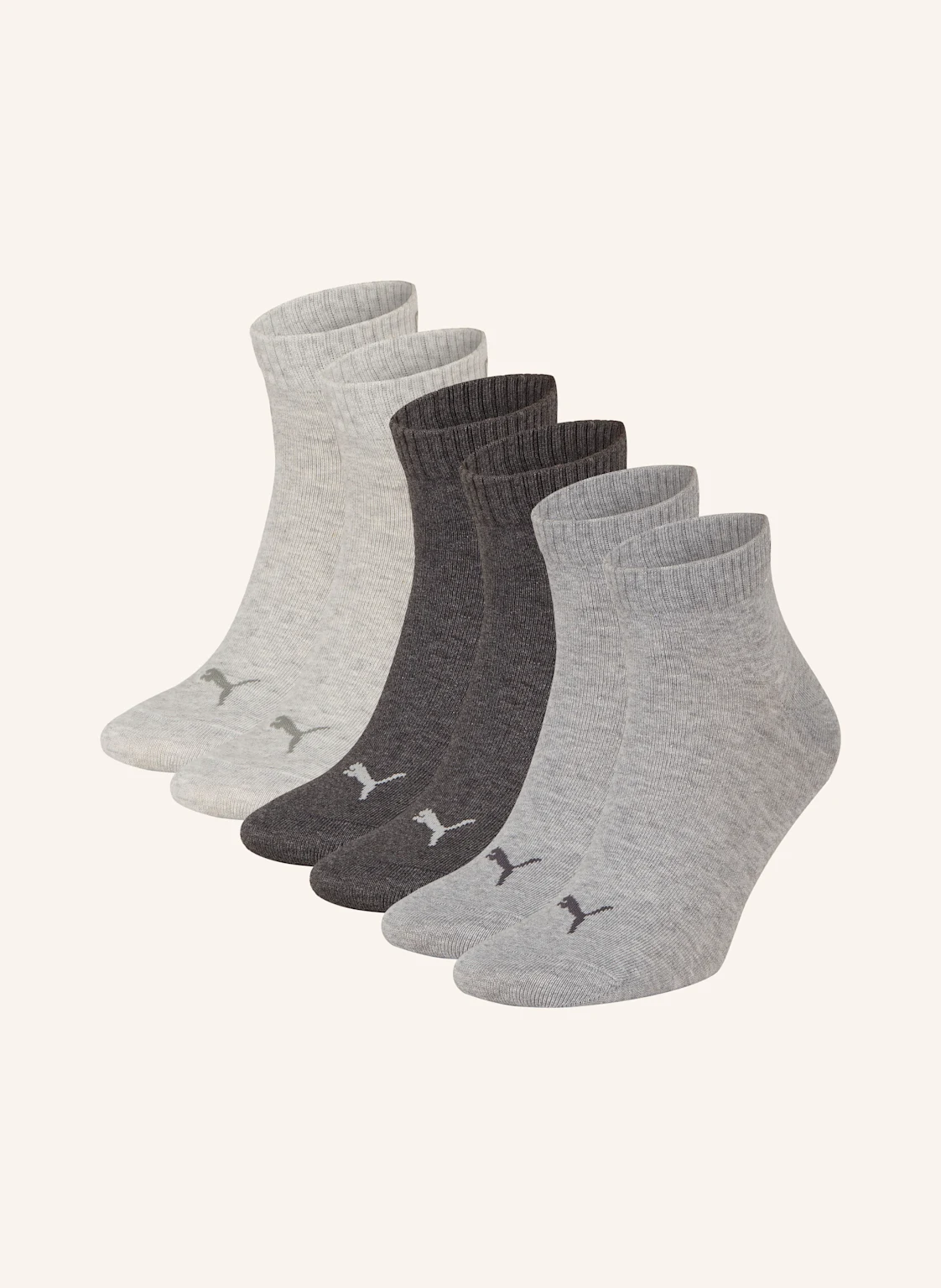 PUMA 6er-Pack Socken QUARTER PLAIN