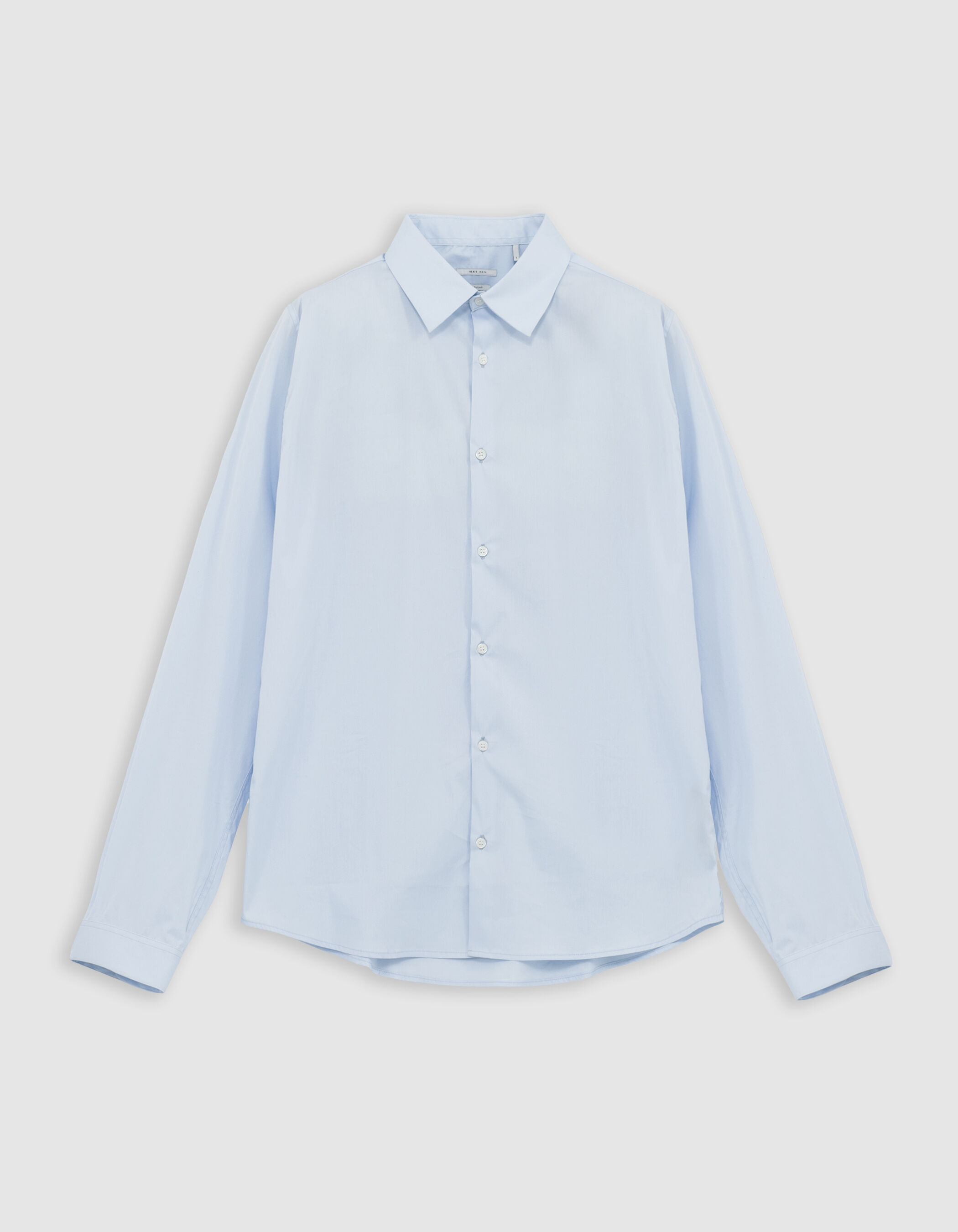 Chemise SLIM blanche en popeline Homme