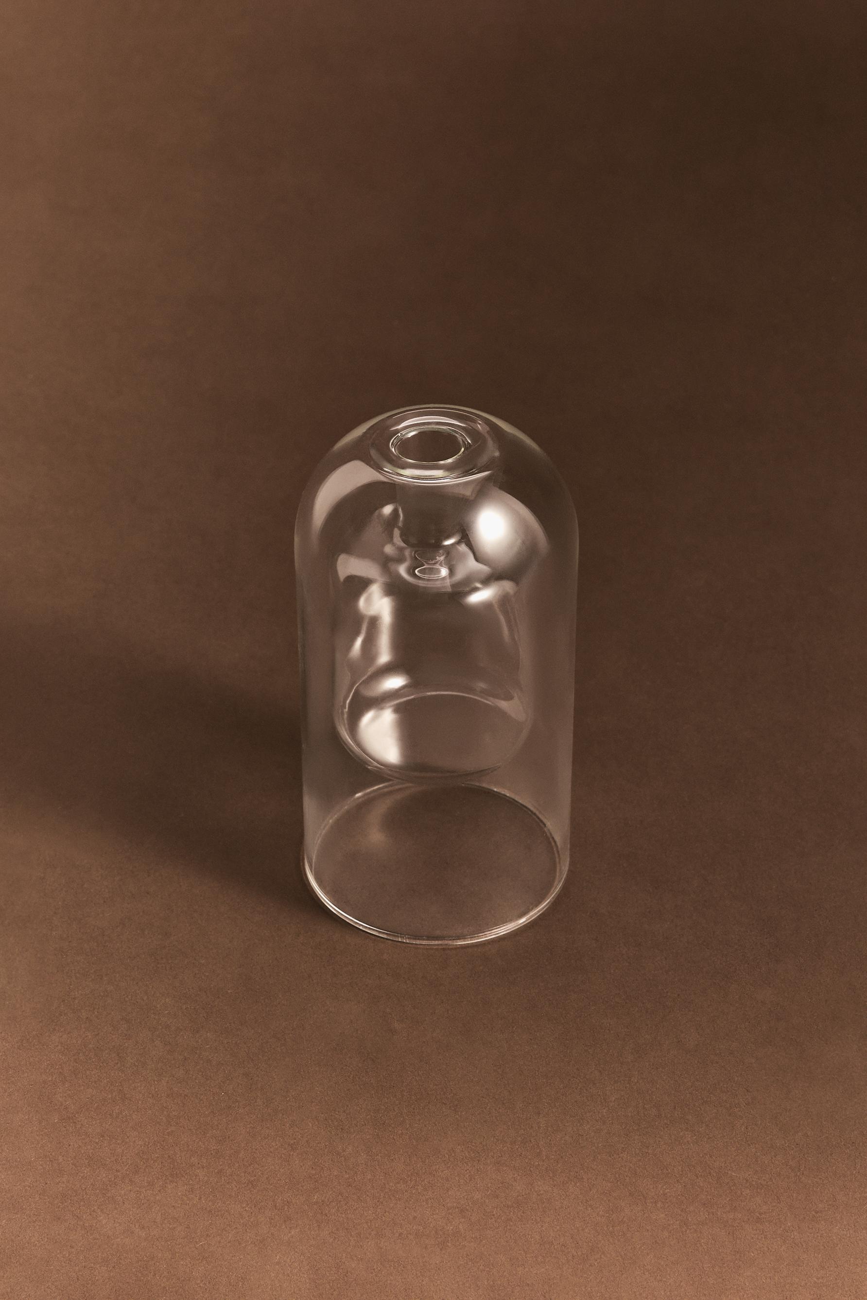 Jarrón doble borosilicato