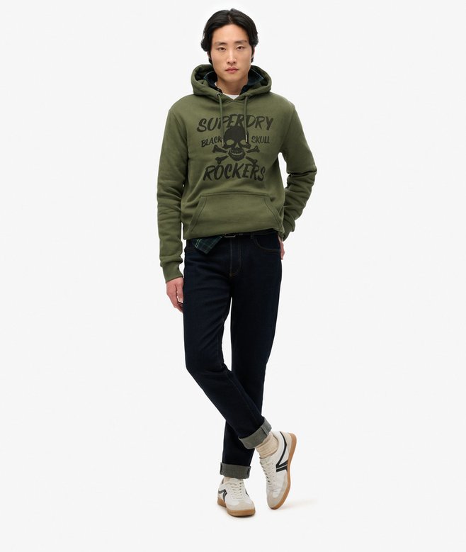 Black Skull Hoodie