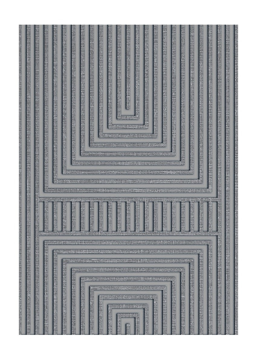 MD Entree - Deurmat - Schoonloopmat - Impression Zen - Squares Grey -