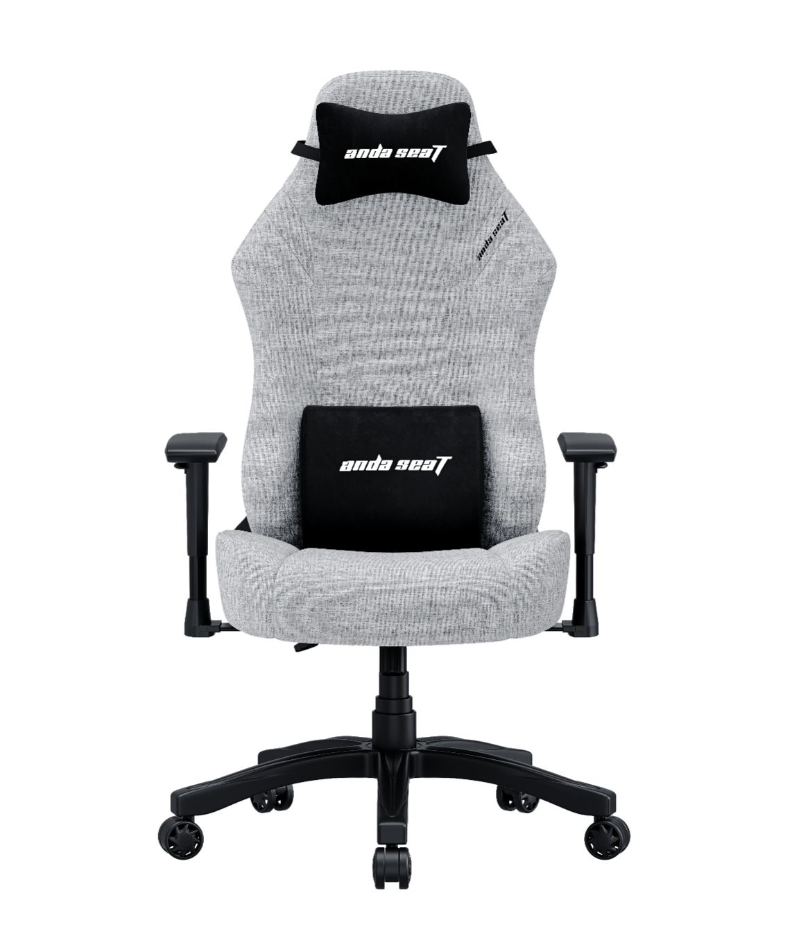 Fotel gamingowy Anda Seat Luna L materiałowy szary