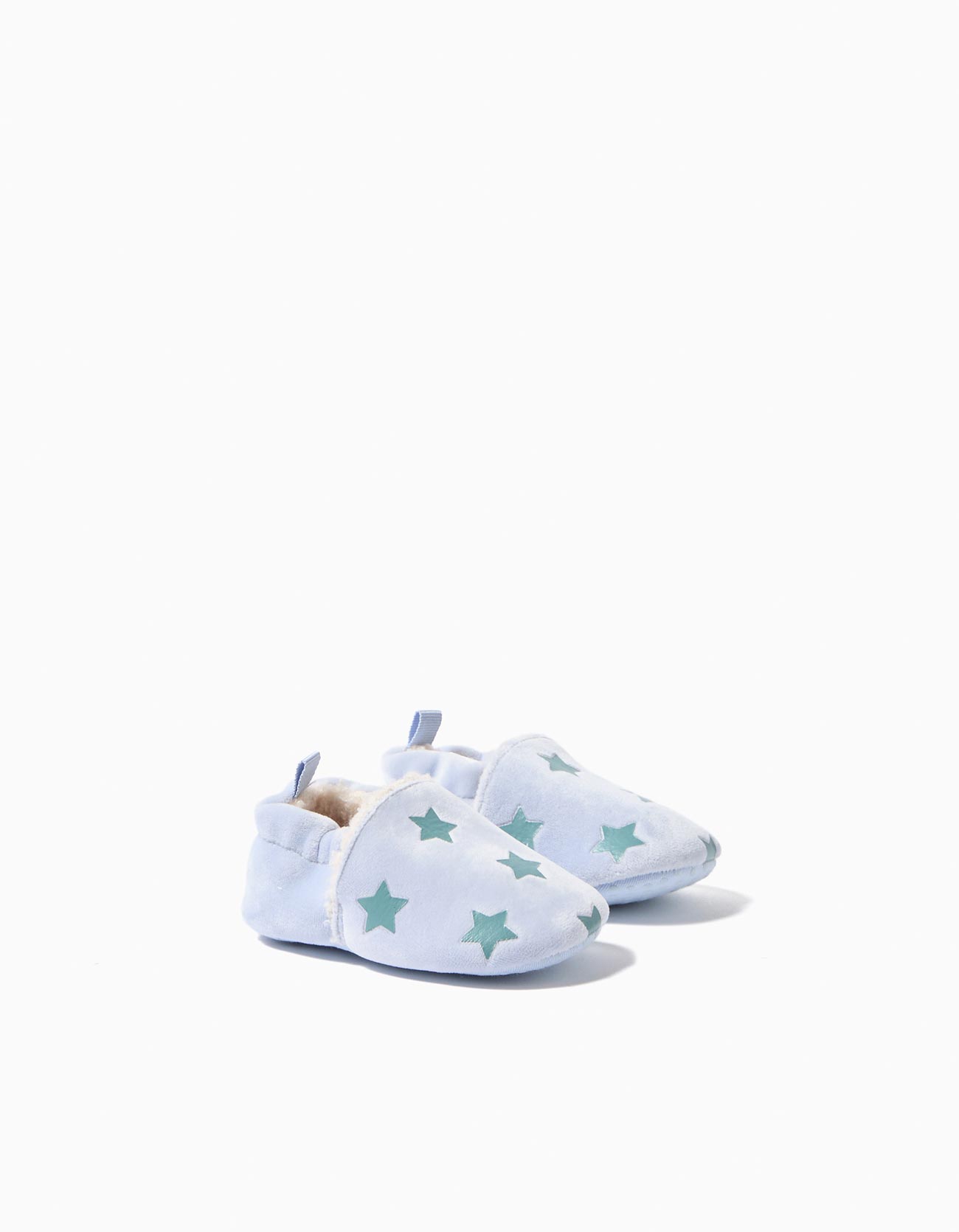 Pantufas, Menino, Azul