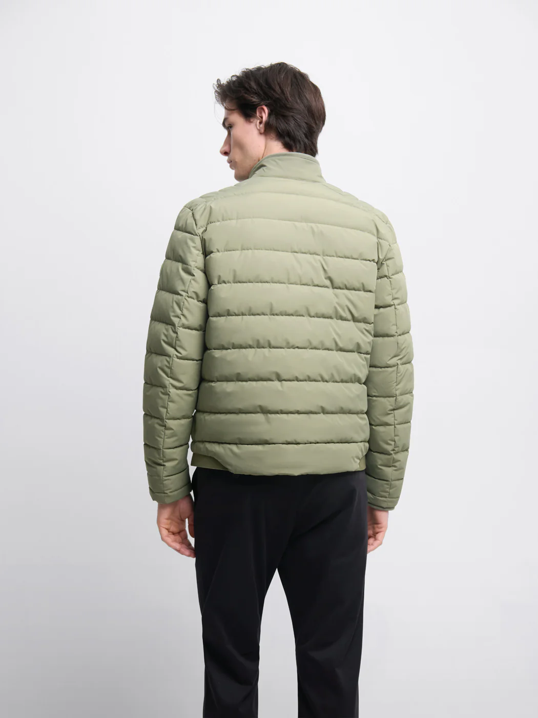Doudoune matelassé col montant