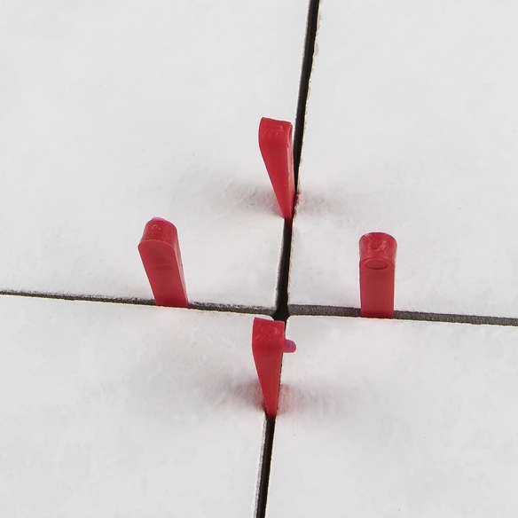 Fliesenkeile, Kunststoff, rot, 5,5 mm, 500 St.