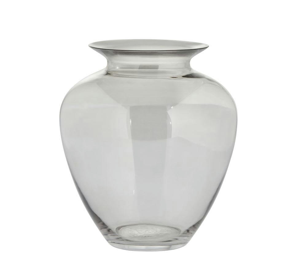 - Vase en verre transparent H20