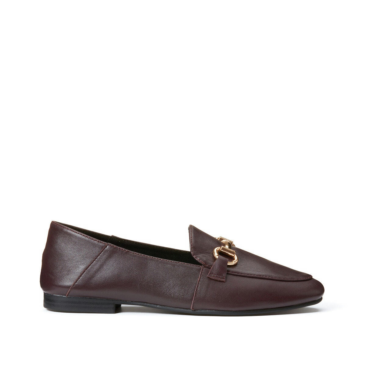 Mocassins loafers en cuir avec morsetti