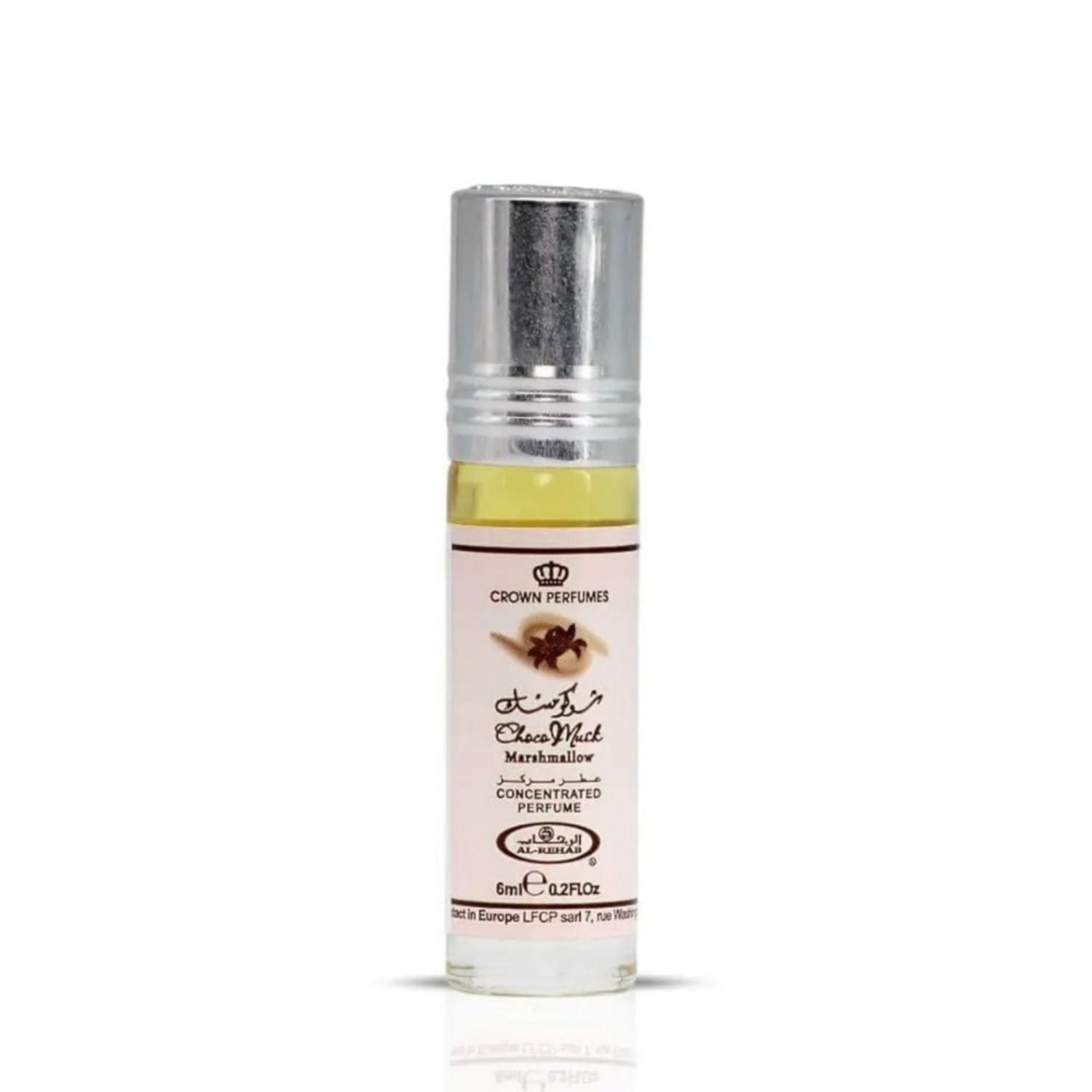 al rehab crown perfumes Choco Musk Marshmallow 6ml (0.2 oz) Roll-On Oil