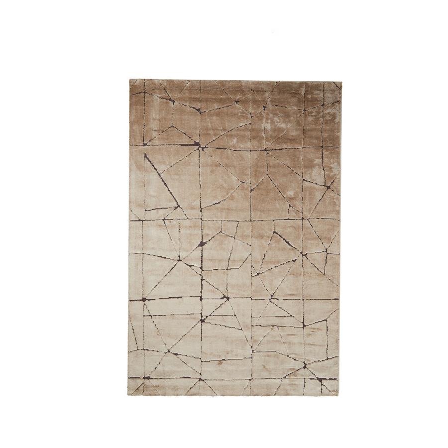 Light & Living - Dacula vloerkleed 300x200 cm - donkerbruin