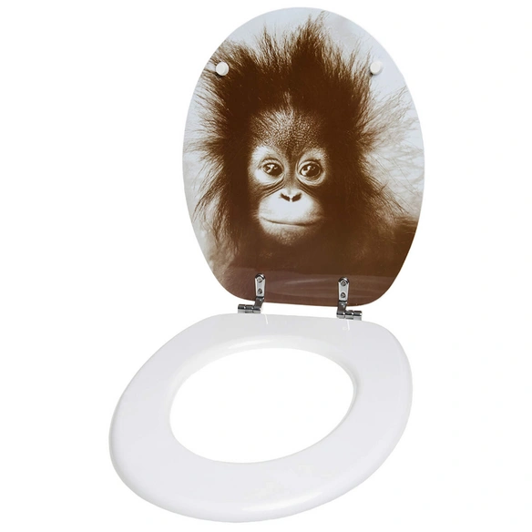 WC-Sitz, Breite: 37,7 cm, Holz, Alfred