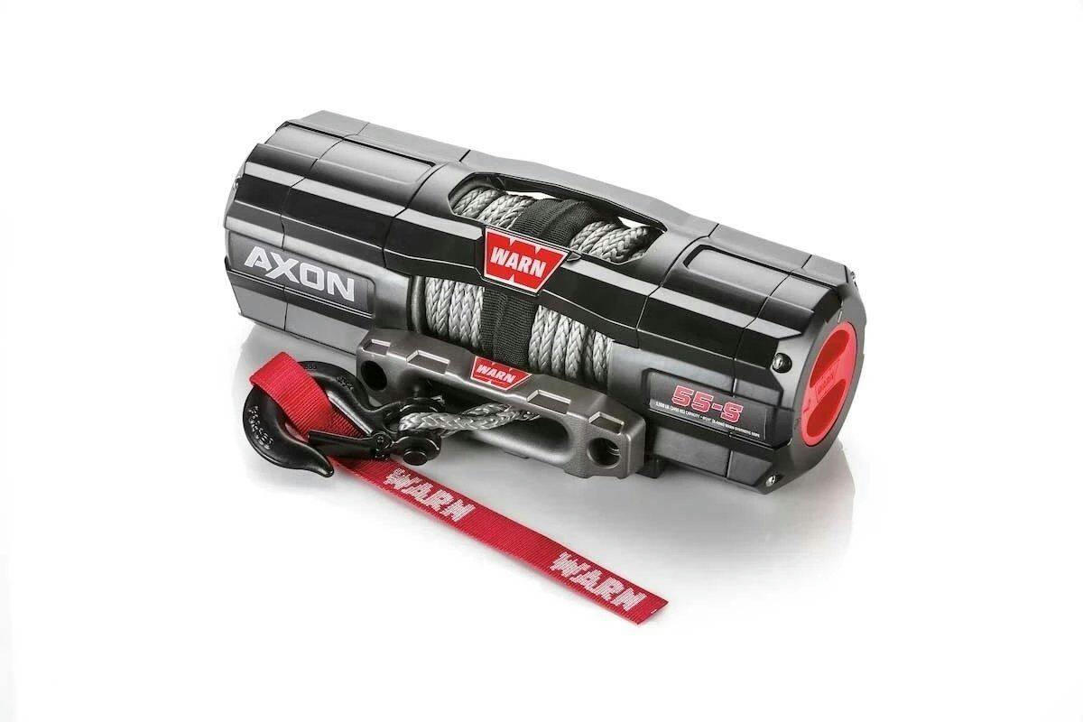 Warn Axon 55-S Synthetic Rope Winch, 5500-lb