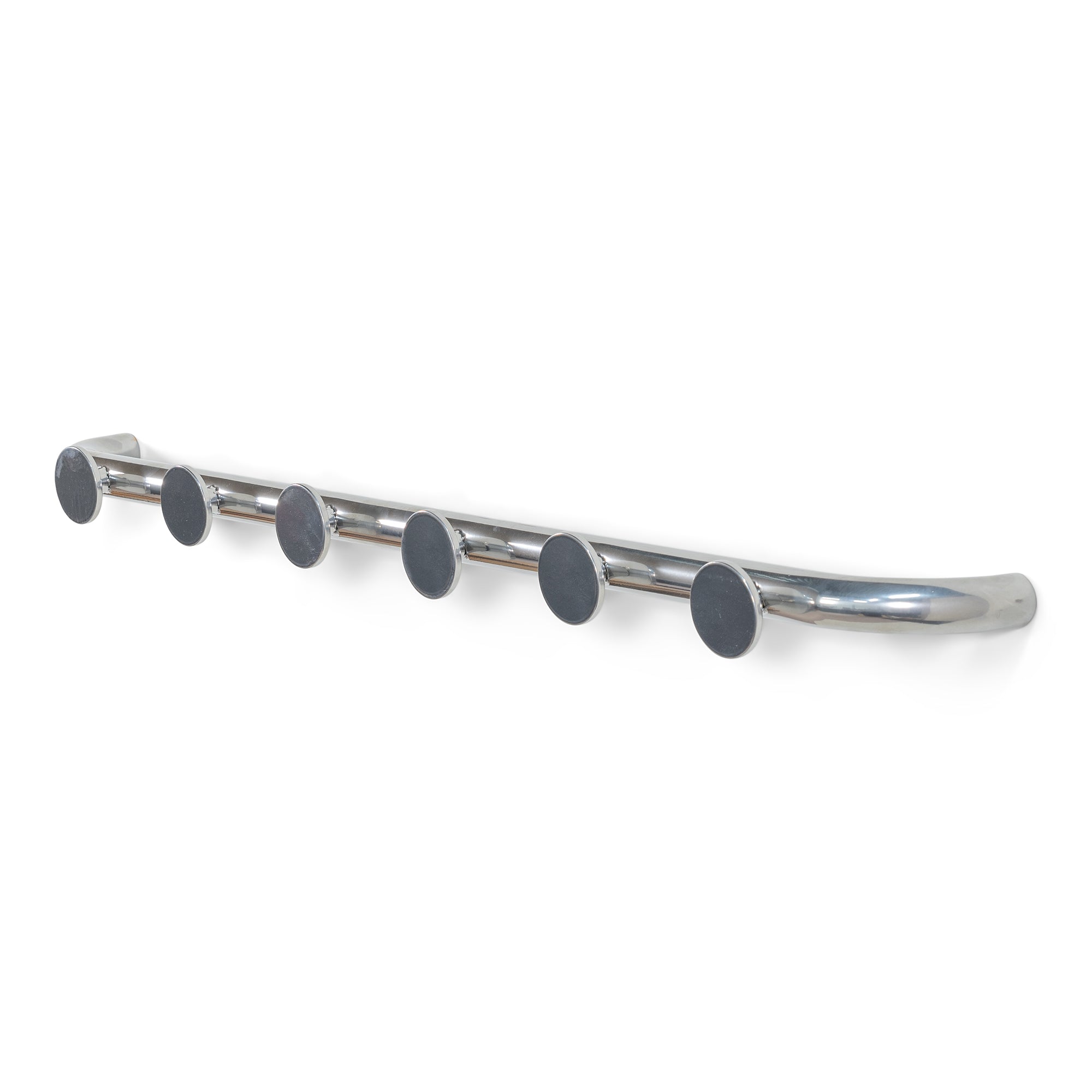 Spinder Design kapstok Retro 6 Kapstok - Groovy Chrome - 6 haken