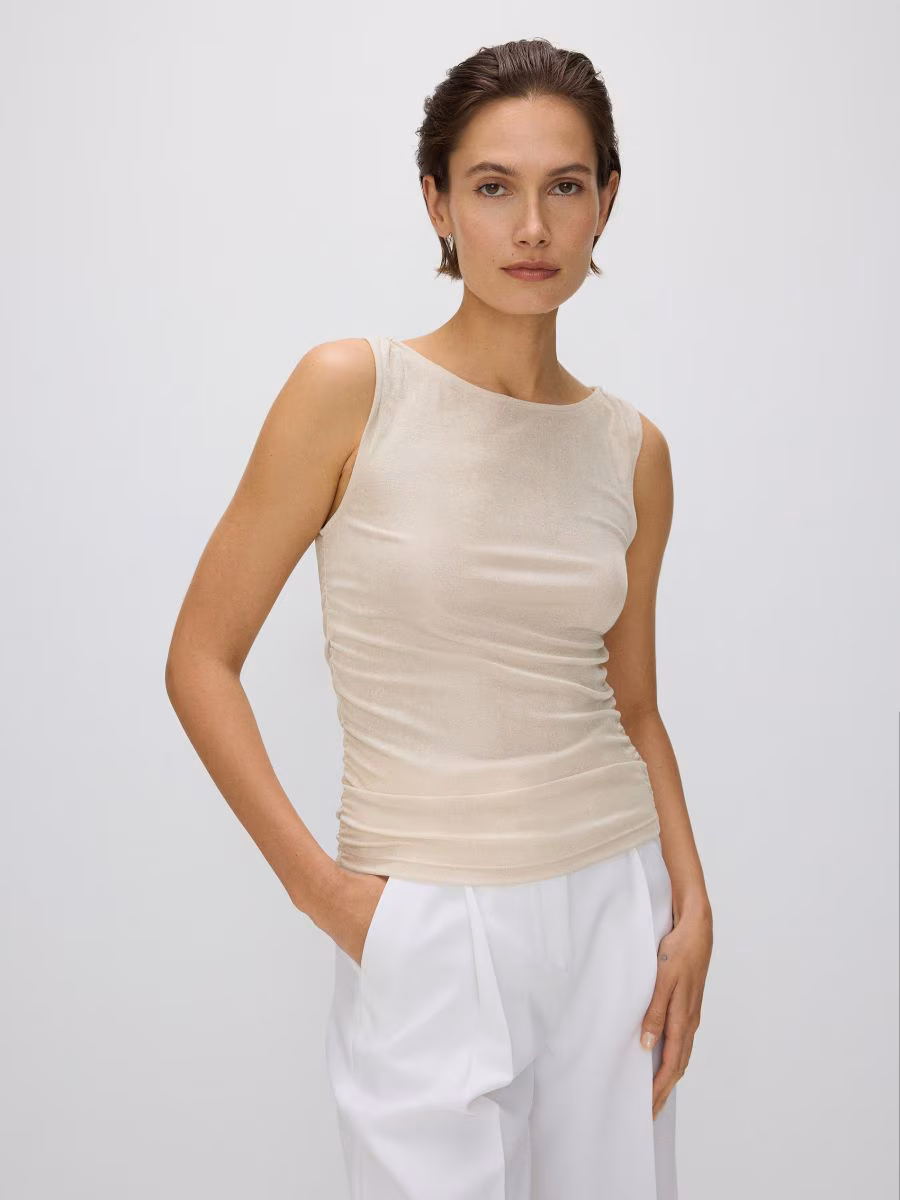 Metallic Effect Blouse