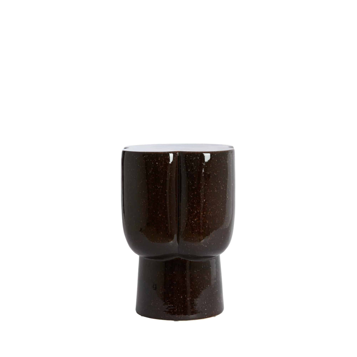 Light & Living bijzettafel Junto - bruin - Ø34.5cm