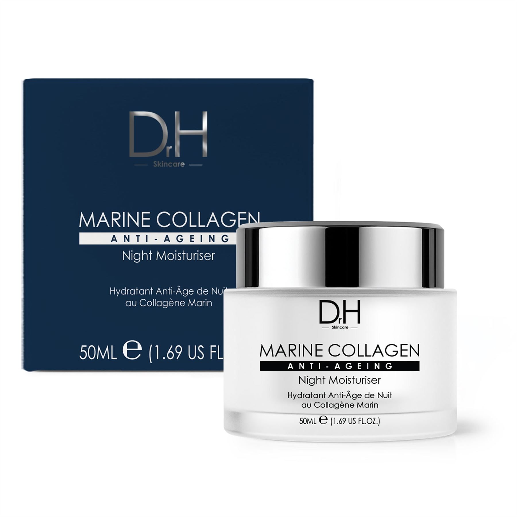 Dr H Marine Collagen Anti-Ageing Night Moisturiser 50ml
