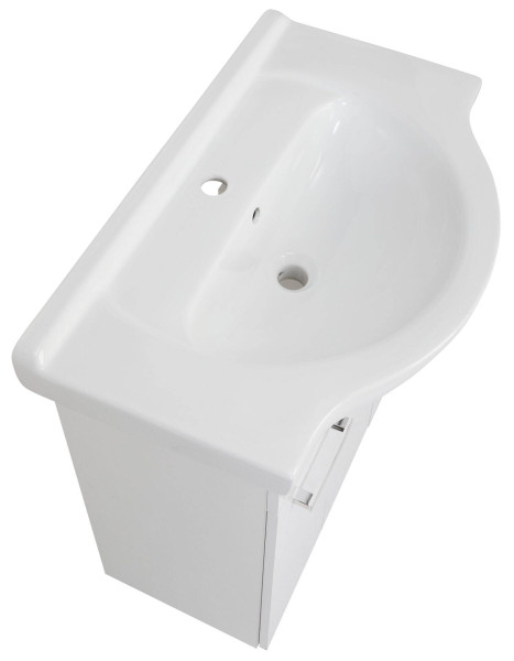 Astor Szafka Z Umywalką 75 cm Lupo Biały Połysk