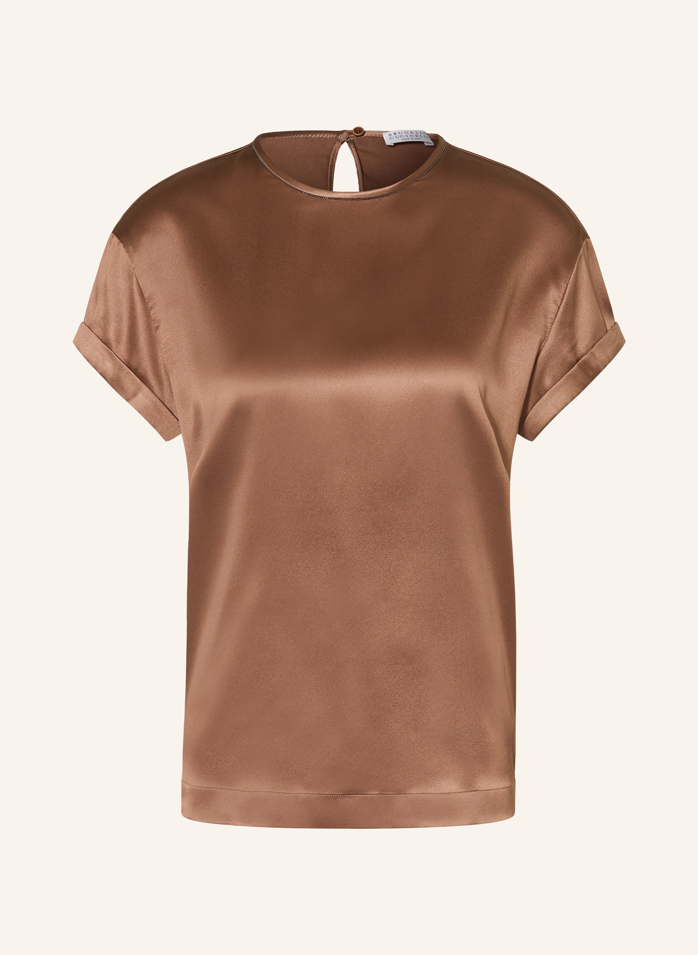BRUNELLO CUCINELLI Blusenshirt aus Seide