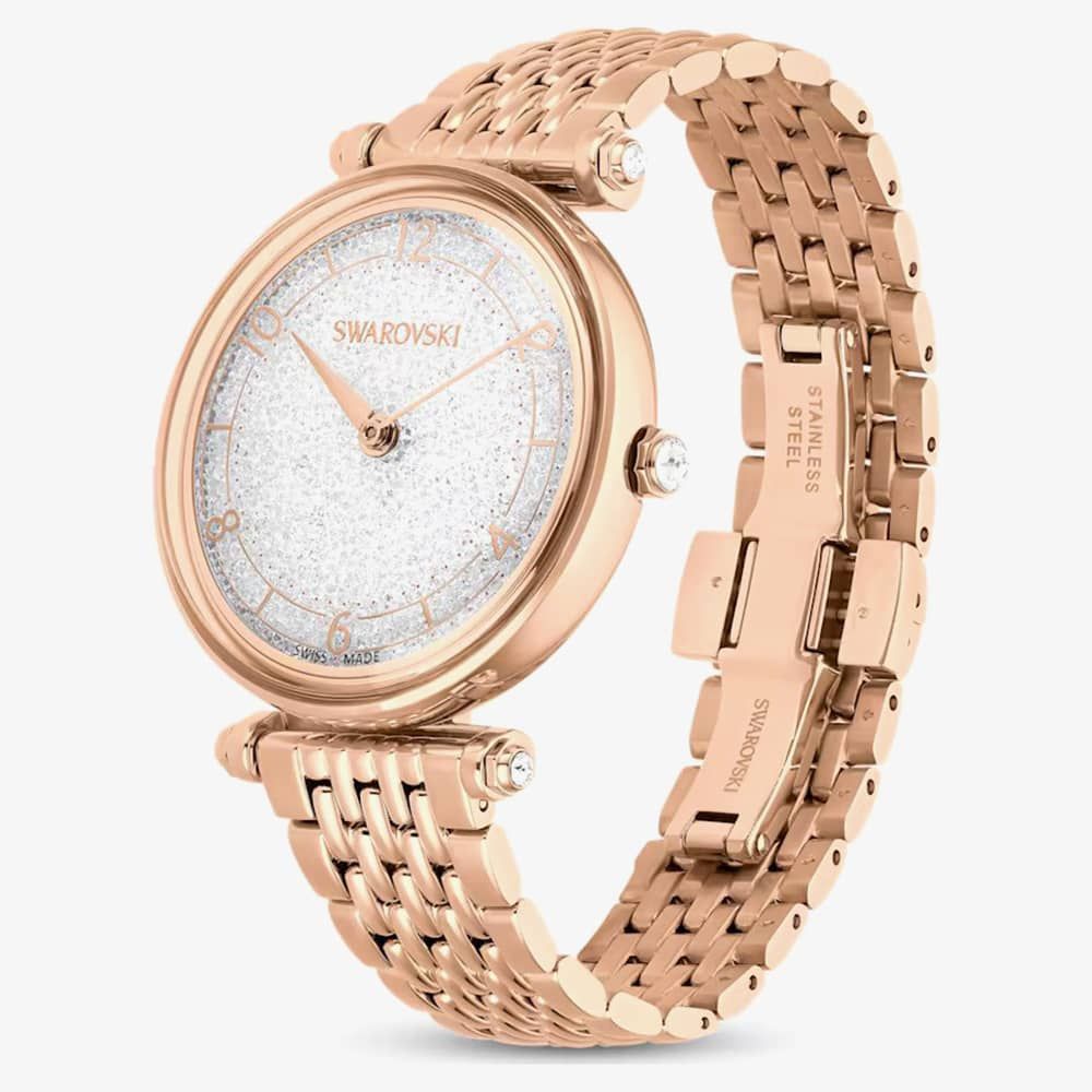 Swarovski Ladies Crystalline Rose Gold Watch 5656911