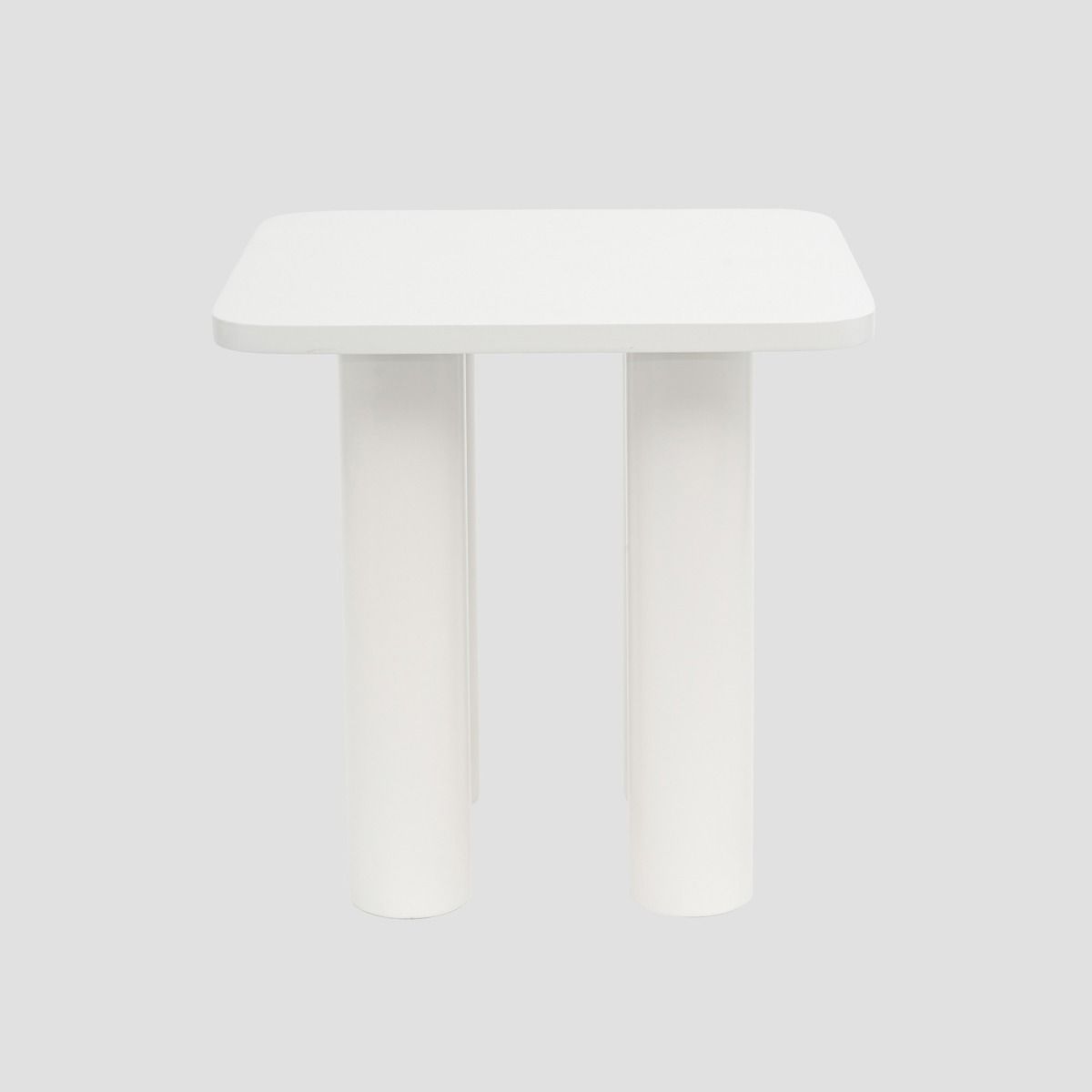Stolik kawowy DRUVA biały 40x40x40 cm