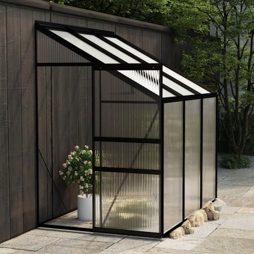 NNEVL Greenhouse Anthracite Aluminium 3.97 m&sup3;