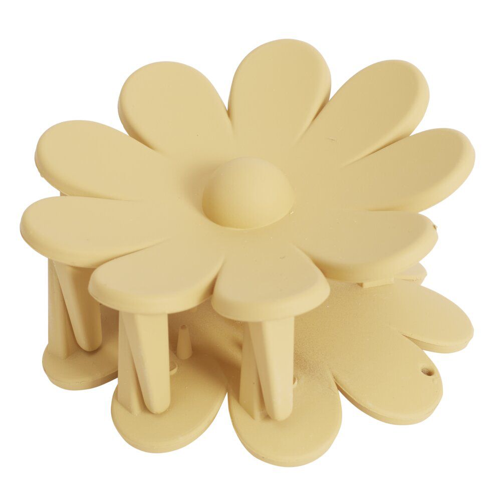 Pince à cheveux forme fleur Ø7cm (2 modèles)