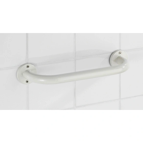 Badewannengriff »Basic«, Edelstahl, weiß