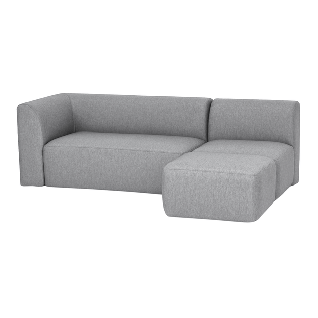 SOFÁ 3 LUGARES COM PUFF UNITS