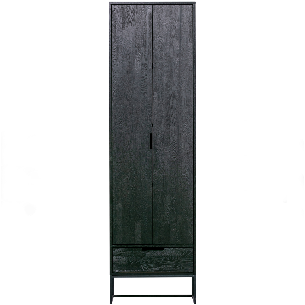 WOOOD hoge kast Silas - Essen - Blacknight - 210x60x36