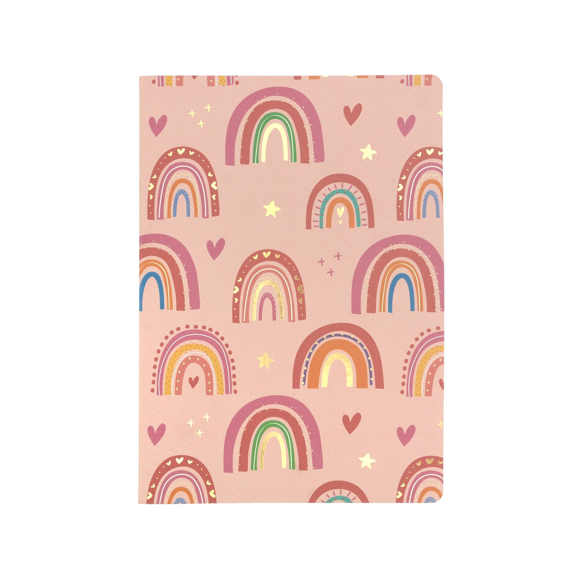 Rainbow Soft Cover Notebook A5