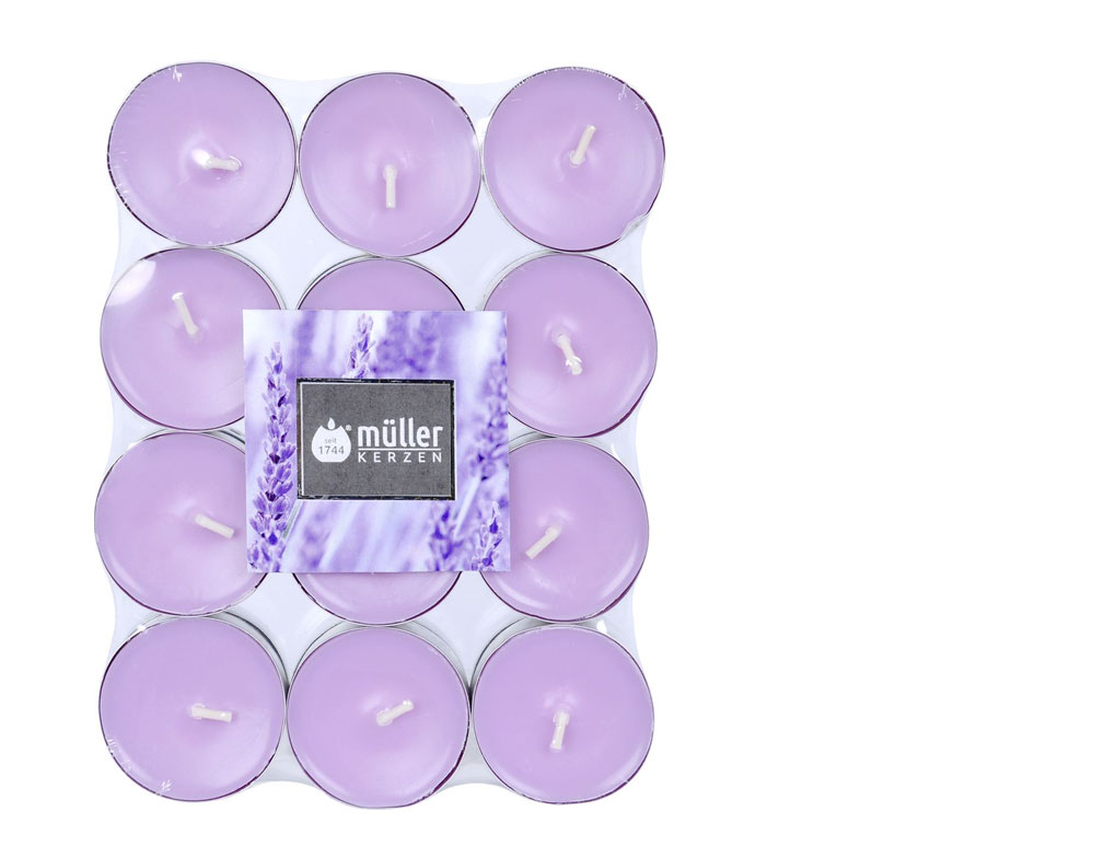 Duft-Teelichter Lavendel
