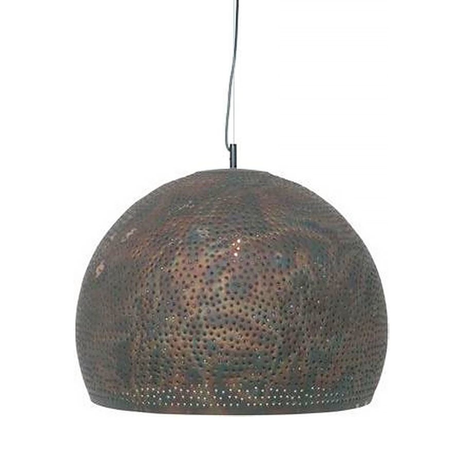 Freelight hanglamp Fori - 1 lichts - 45 x 145  cm - bruin zwart
