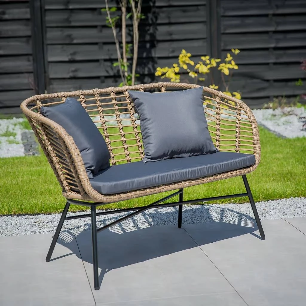 Polyrattan garden sofa Danielle