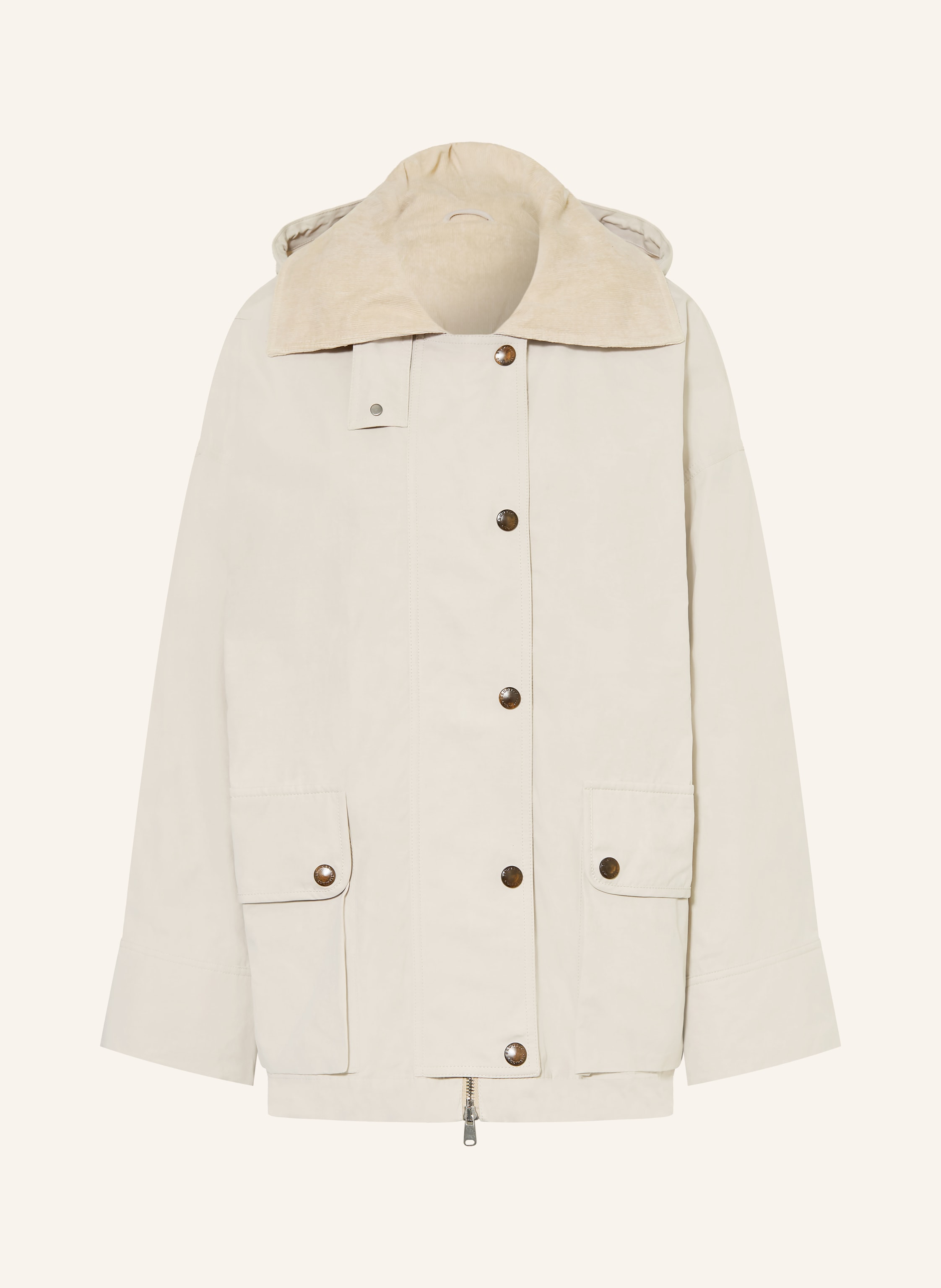 BRUNELLO CUCINELLI Jacke im Materialmix