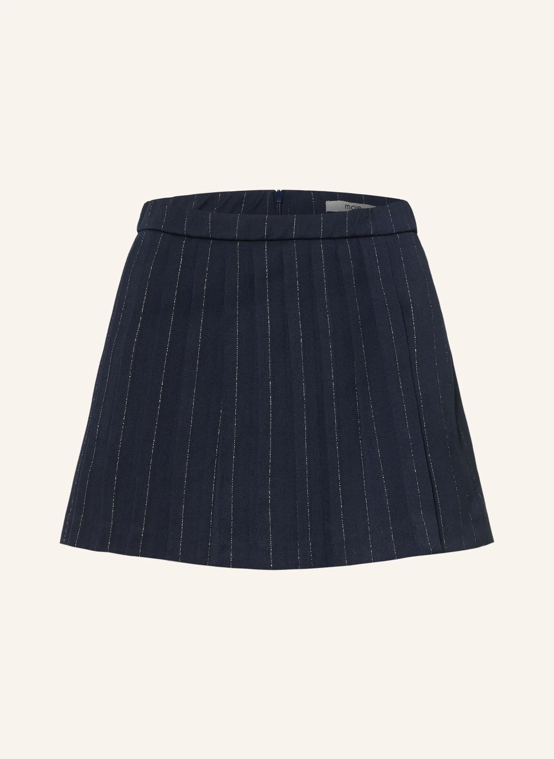 maje Skort mit Glitzergarn