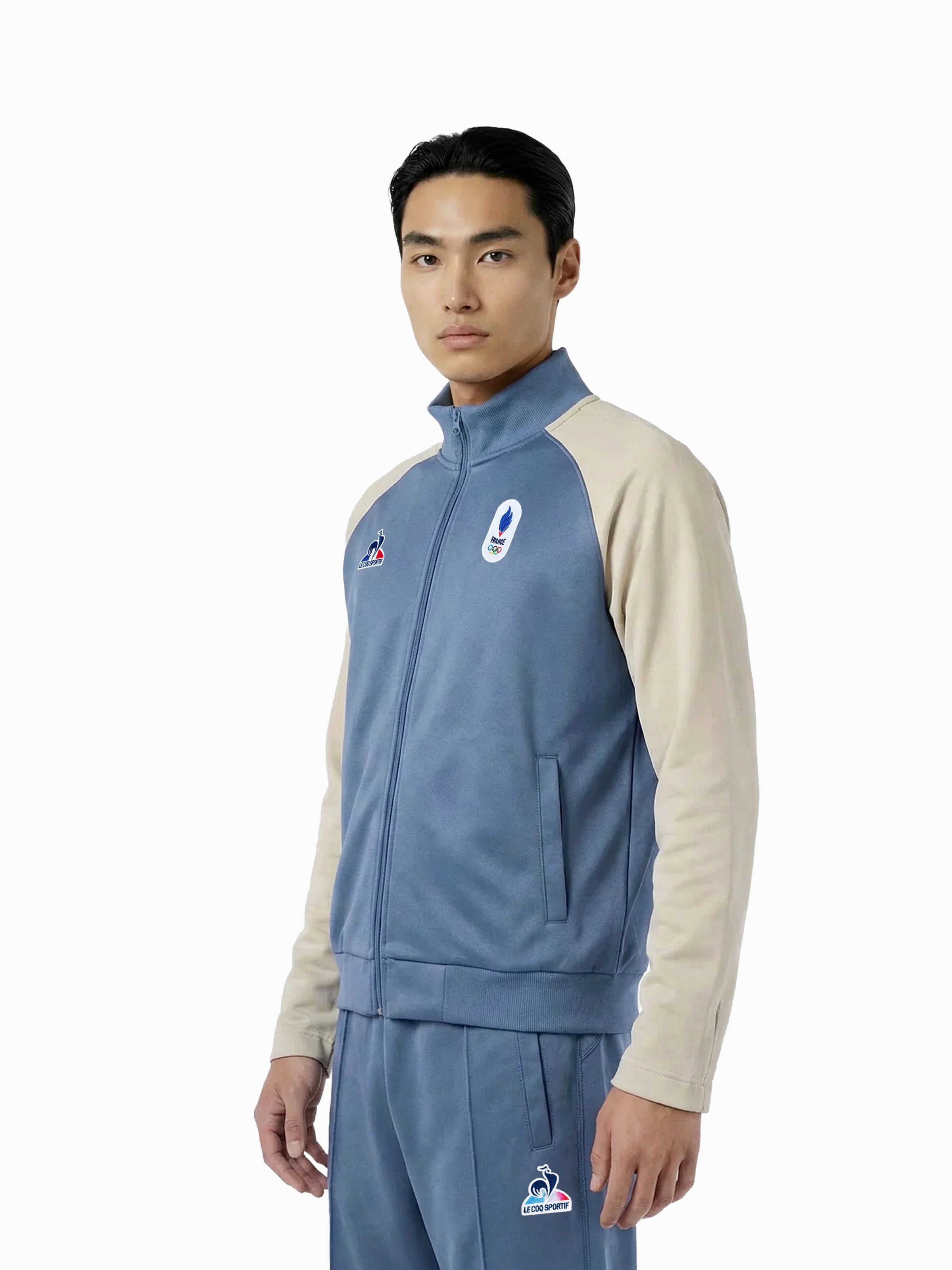 Veste zippée col montant JO Milano-Cortina