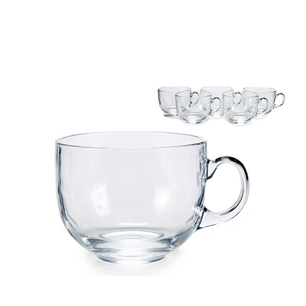 Almoçadeira em vidro 470ml