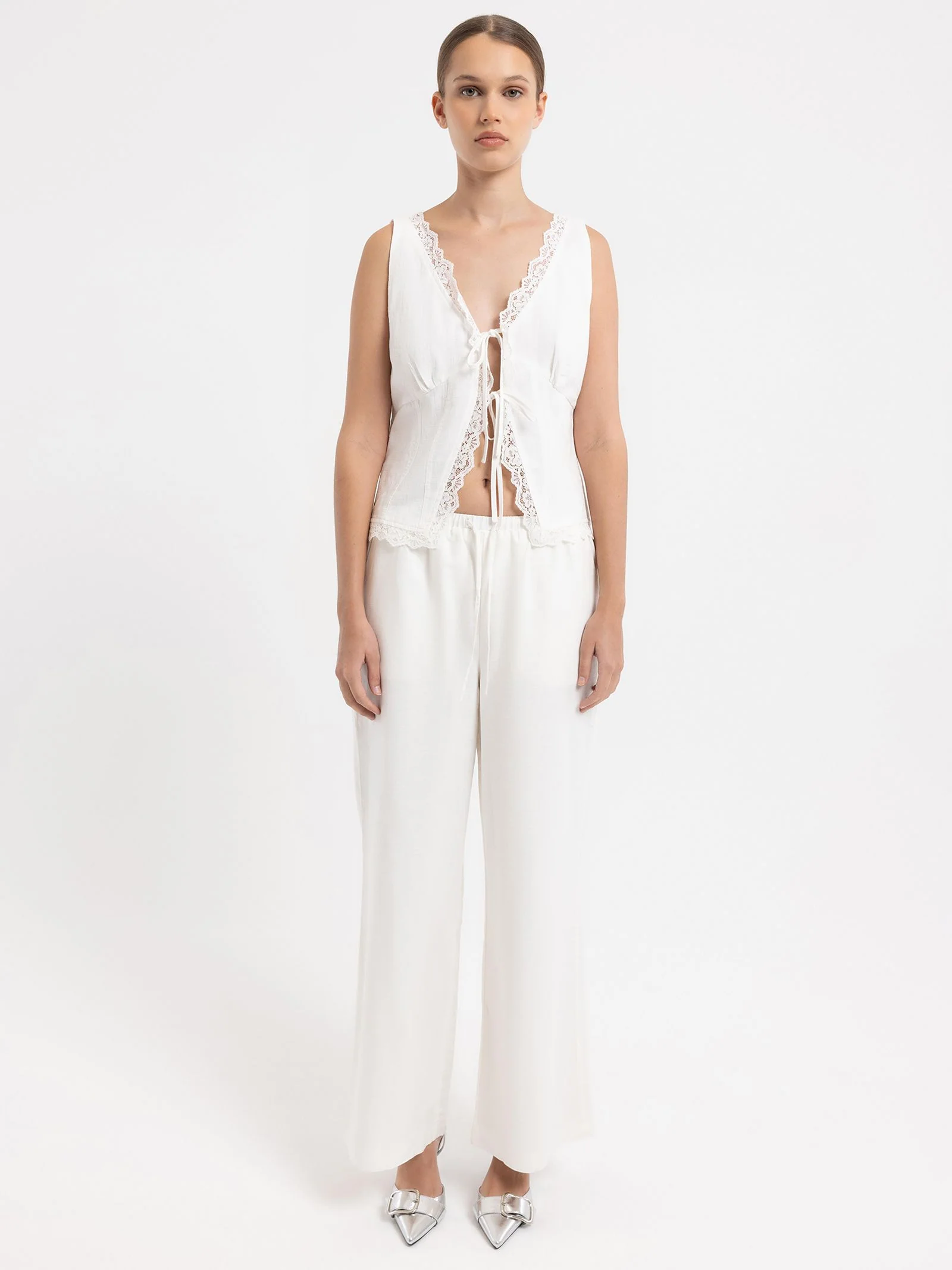 Andrea Tie Top