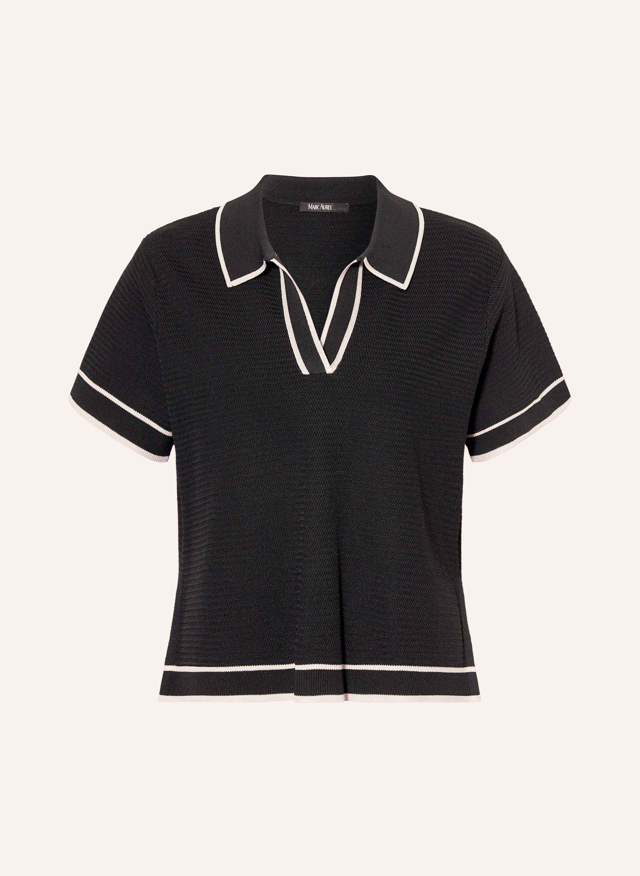 MARC AUREL Strick-Poloshirt