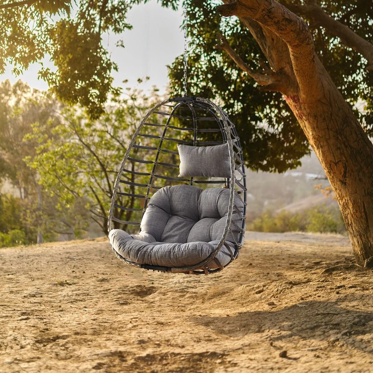 Pocassy Foldable Hanging Egg Chair