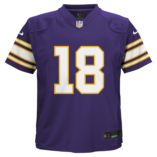 Justin Jefferson Minnesota Vikings Nike Preschool Alternate Game Jersey - Purple