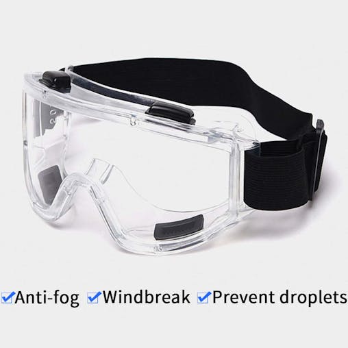 SOGA 2X Clear Protective Safety Glasses Windproof Lab Goggles Eyewear