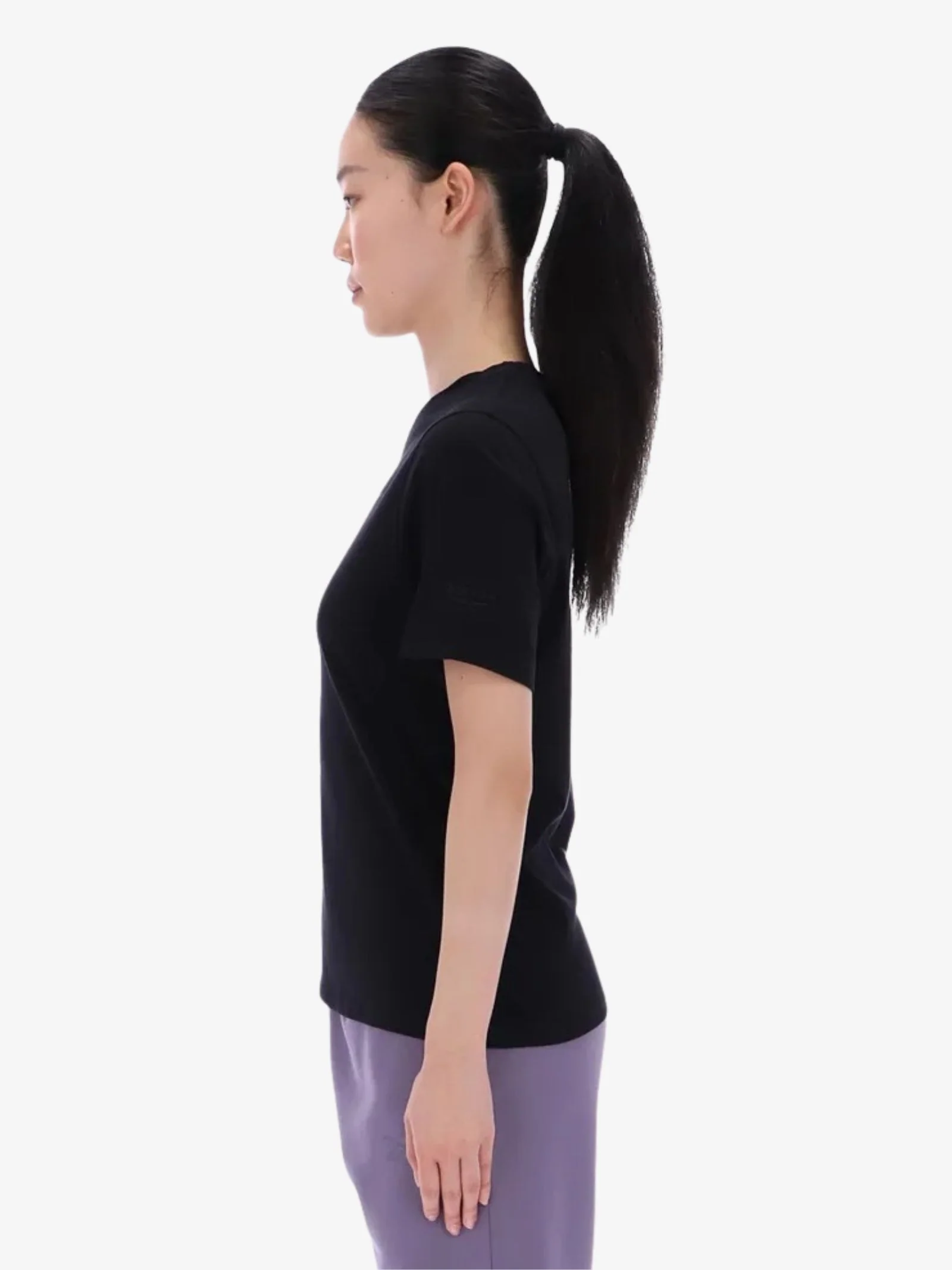 Audrey Tonal Logo Crew Neck Ss Tee