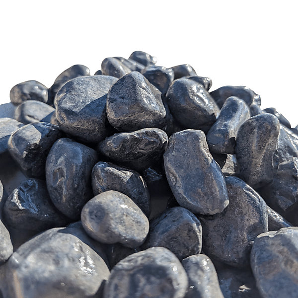 Galet marbre gris anthracite 25/40 mm - Big Bag 400 kg - 6 m²