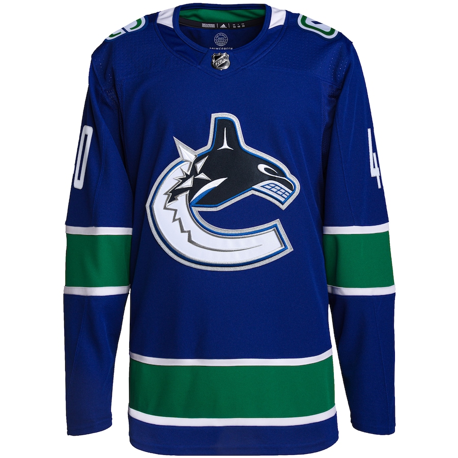 Elias Pettersson Vancouver Canucks adidas Home Primegreen Authentic Pro Player - Jersey - Royal