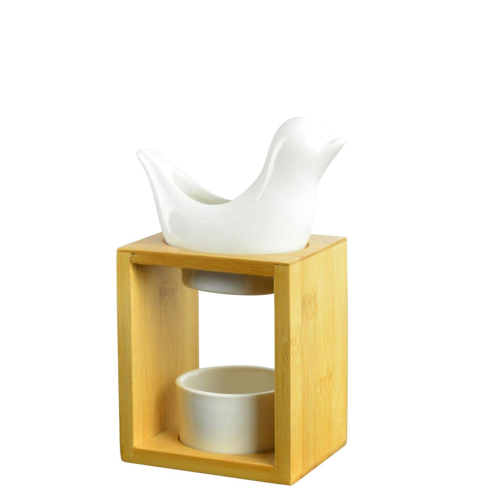 NATURÉA - Brûle parfum Birdy blanc