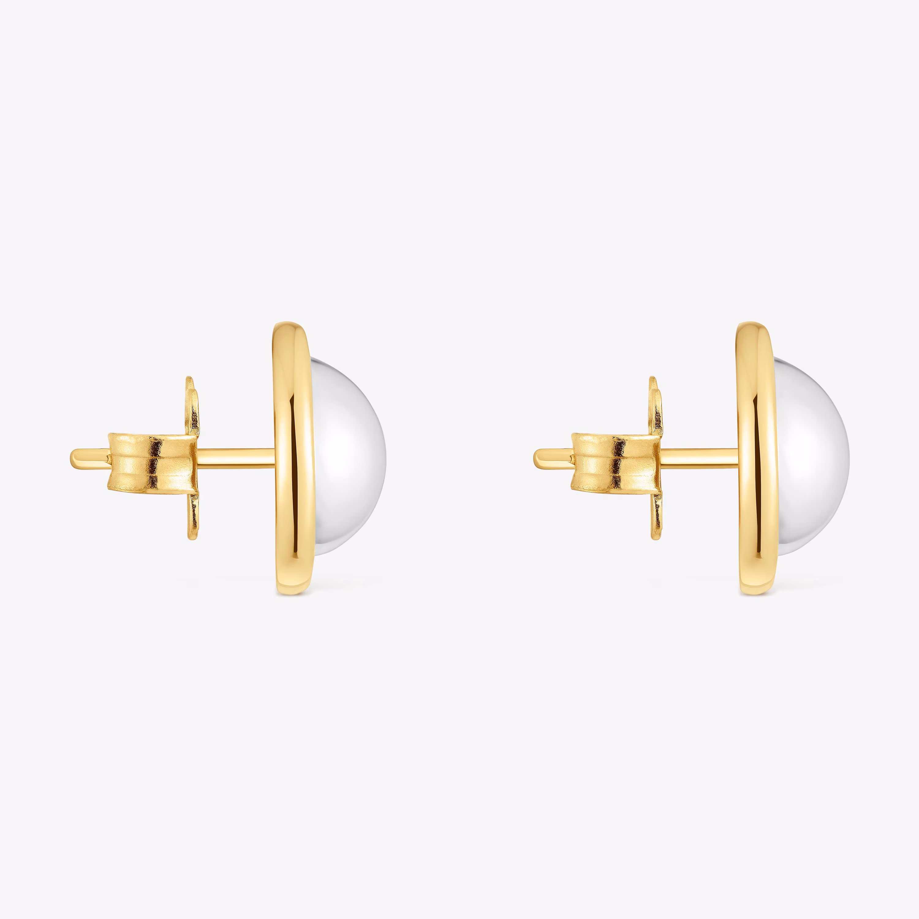 Pendientes bicolor Plump